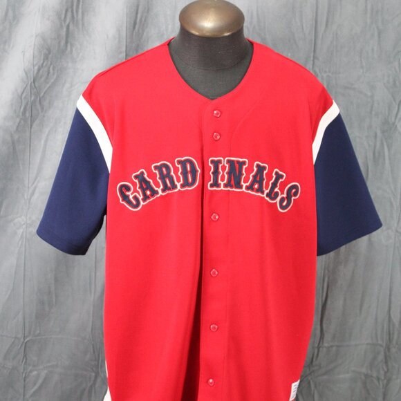St Louis Cardinals Jersey - Block Script by True Fan - Men's Extra-Large - Picture 3 of 8